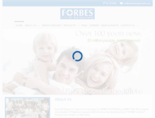 Tablet Screenshot of forbesphilippinesph.com